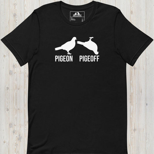 Pigeon Pigeoff Unisex t-shirt