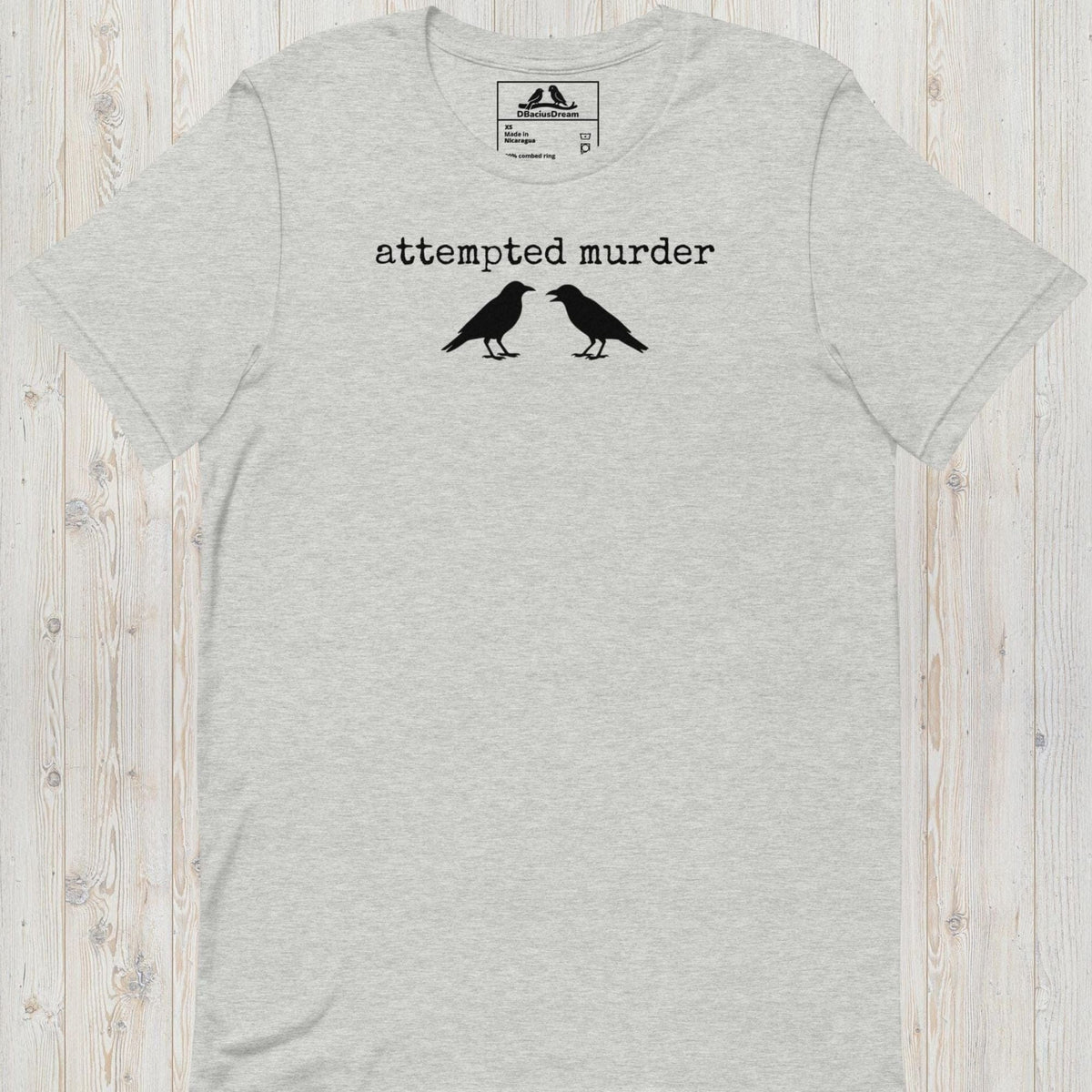 Attempted Murder Crow T-shirt
