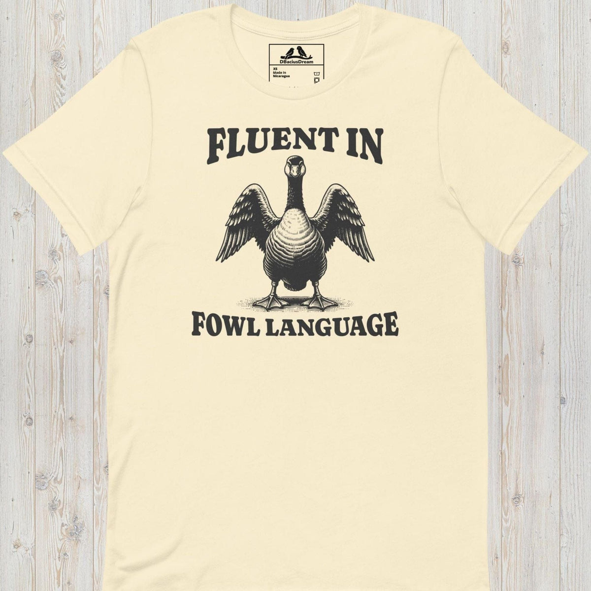Fluent In Fowl Language Unisex t-shirt