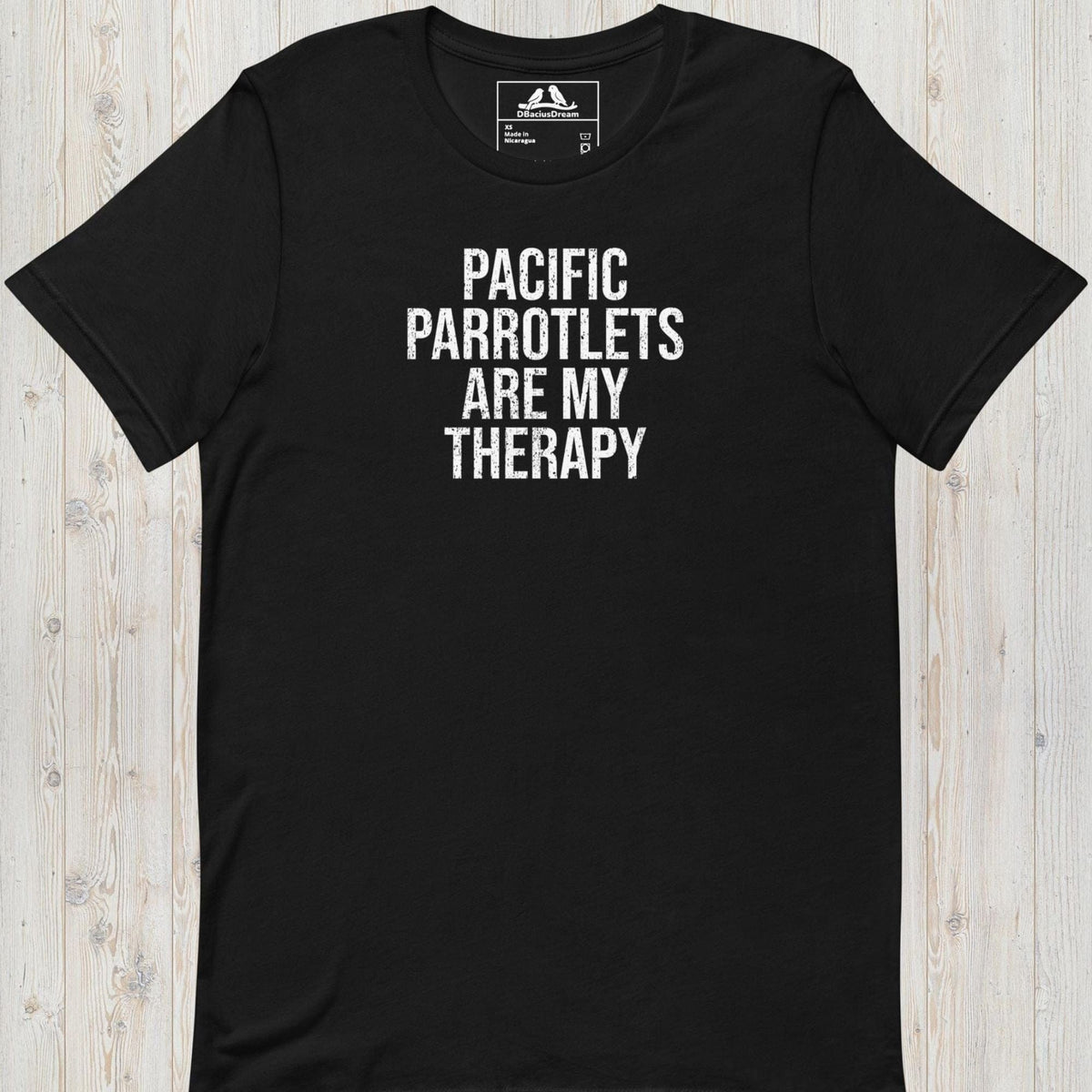Pacific Parrotlets Are My Therapy Unisex t-shirt