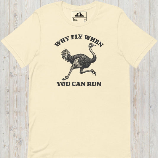 You Can Run Unisex t-shirt