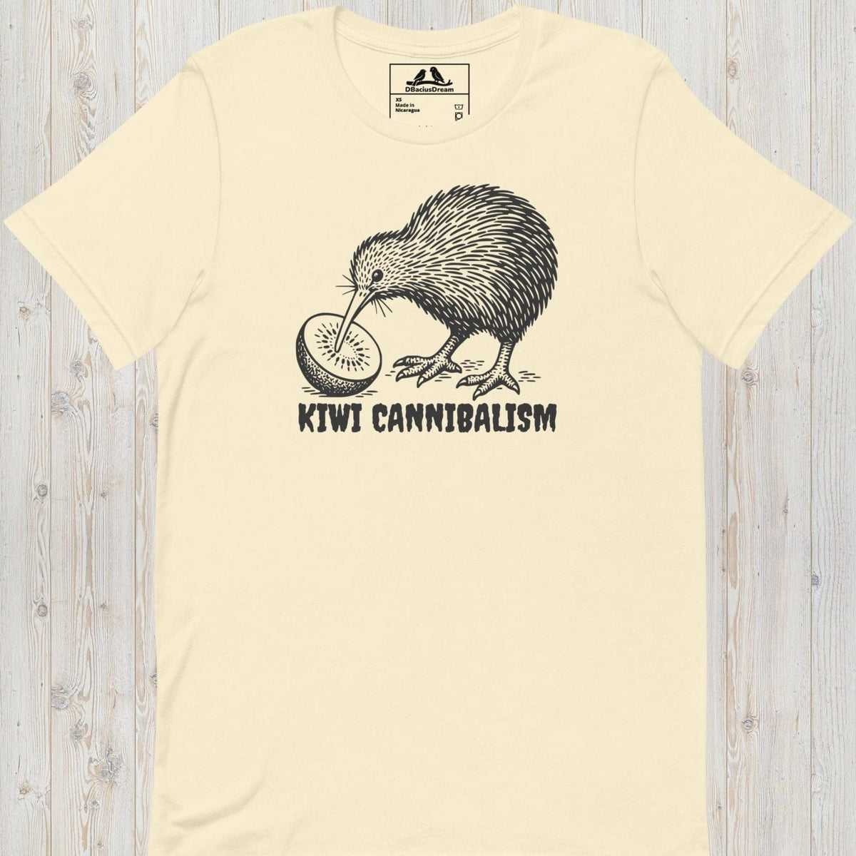 Kiwi Cannibalism Unisex t-shirt