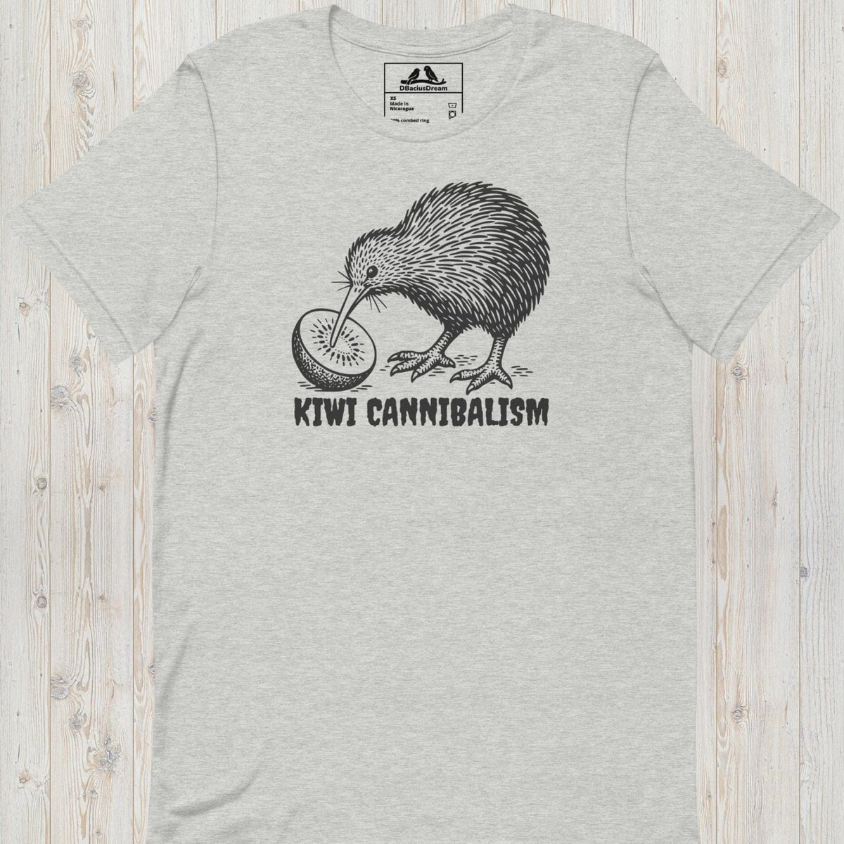 Kiwi Cannibalism Unisex t-shirt