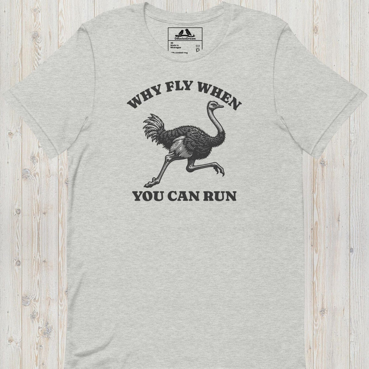 You Can Run Unisex t-shirt