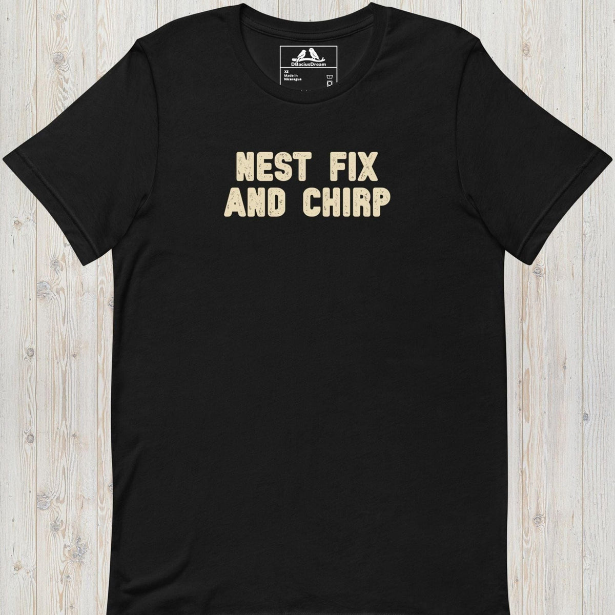 Nest Fix And Chirp Unisex t-shirt