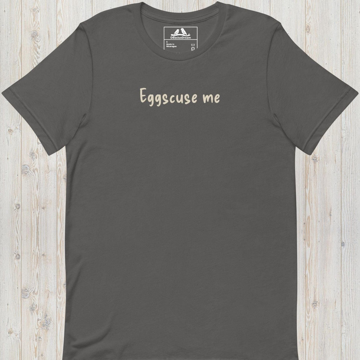 Eggscuse Me Unisex t-shirt