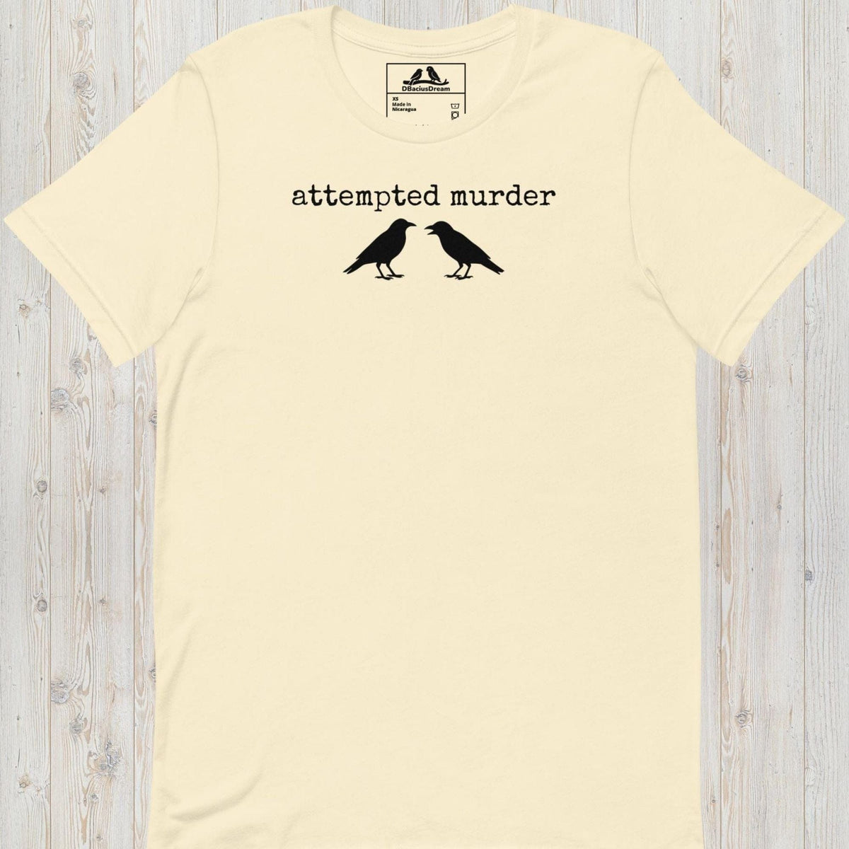 Attempted Murder Crow T-shirt