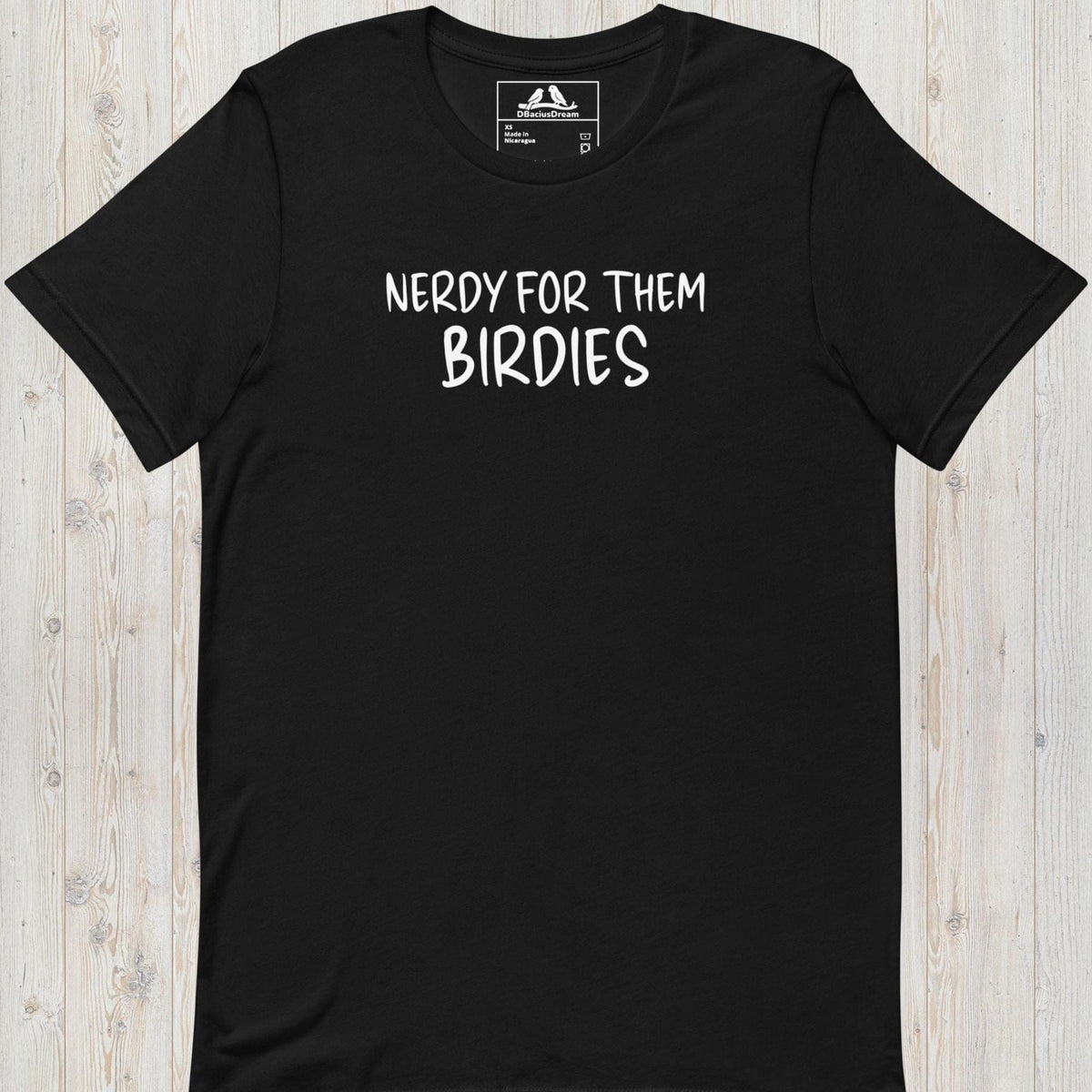 Nerdy For Them Birdies Unisex t-shirt