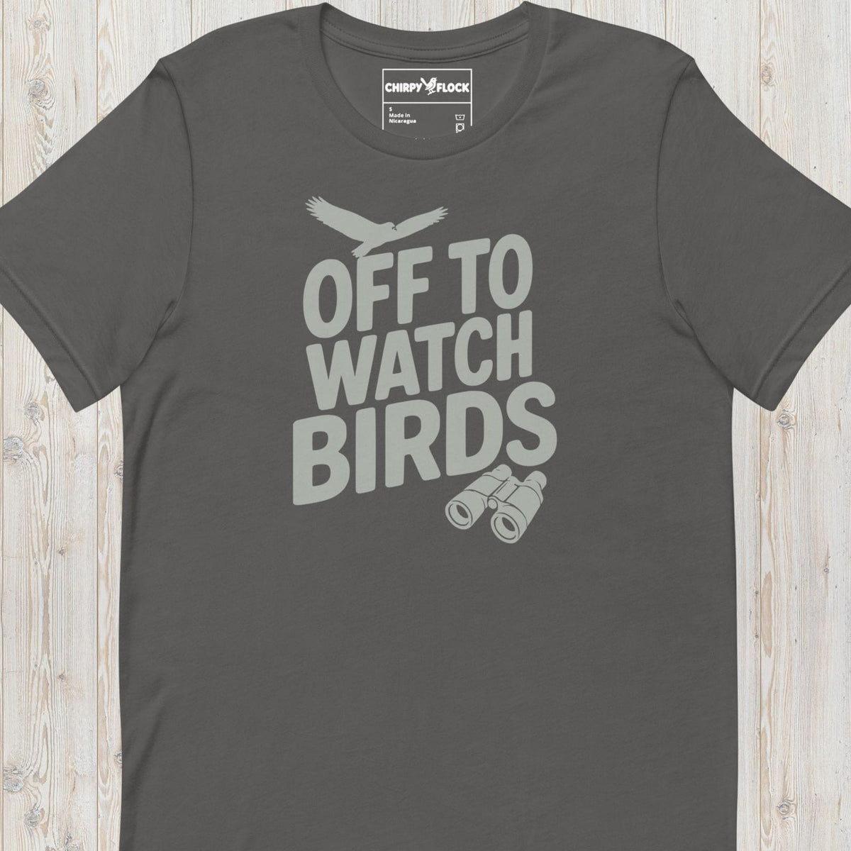 Off To Watch Birds t-shirt