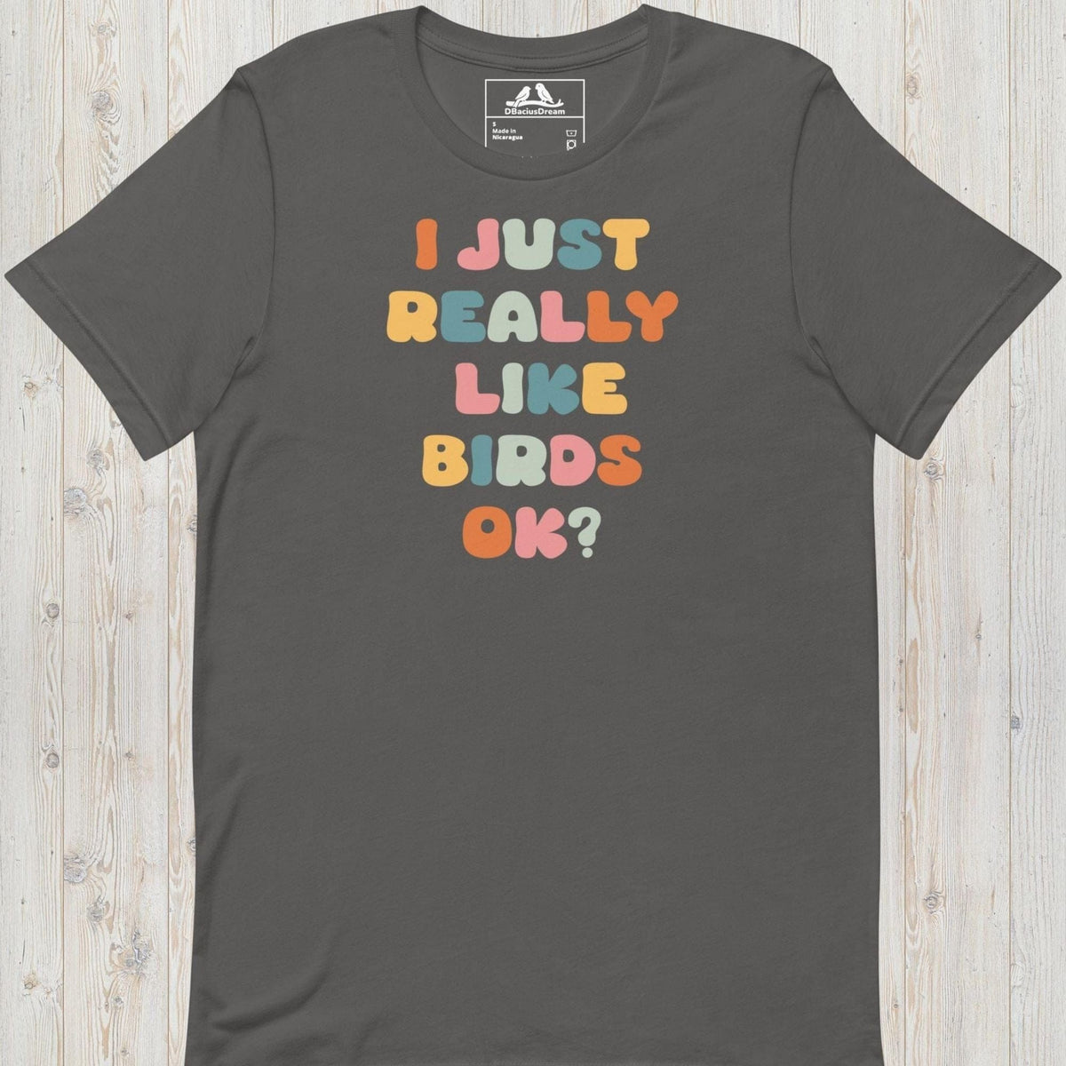 Really Like Birds Unisex t-shirt