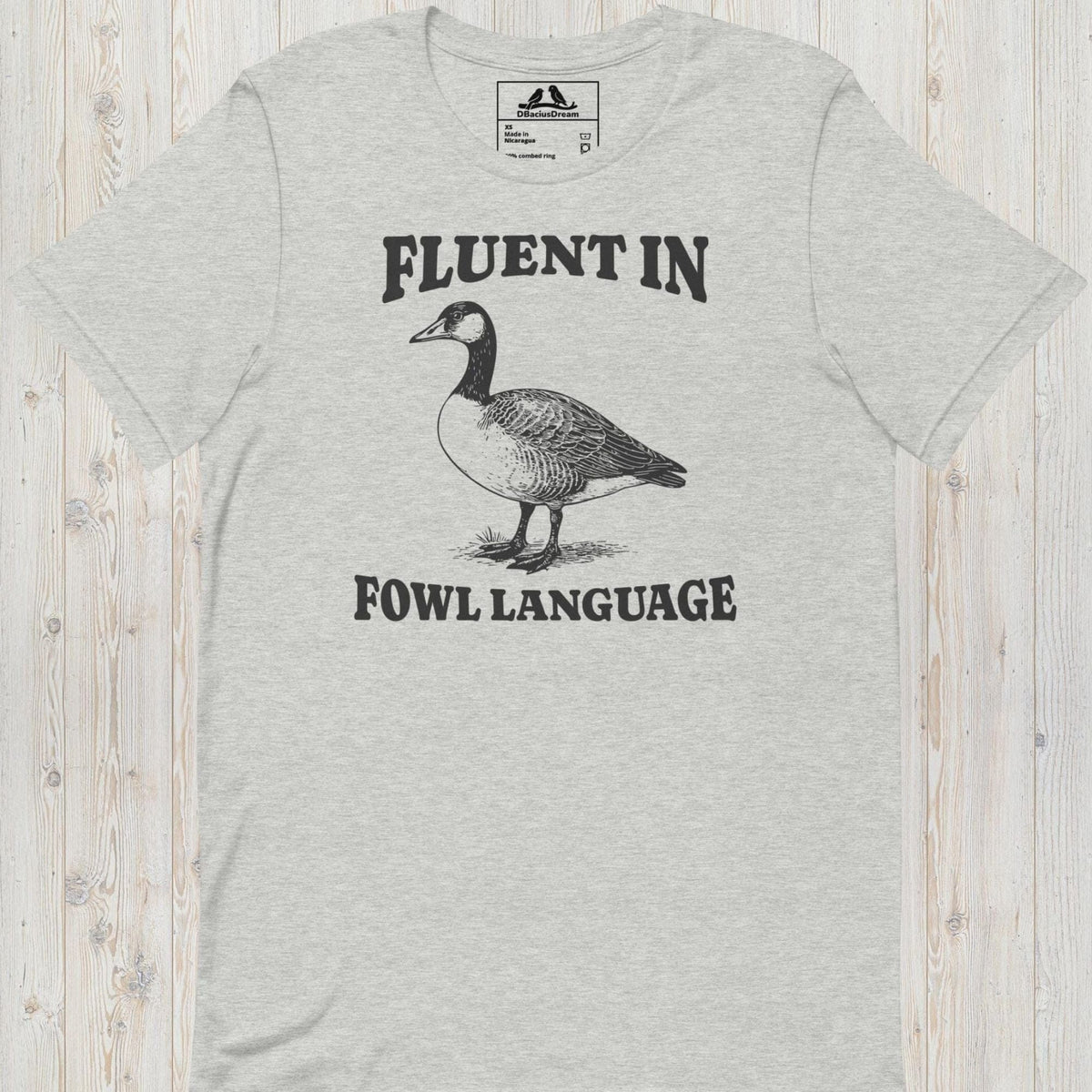 Fluent In Fowl Language Unisex t-shirt