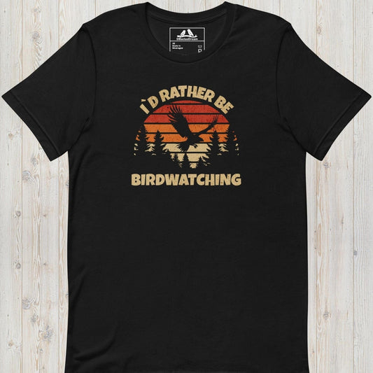 Id Rather Be Birdwatching Unisex t-shirt