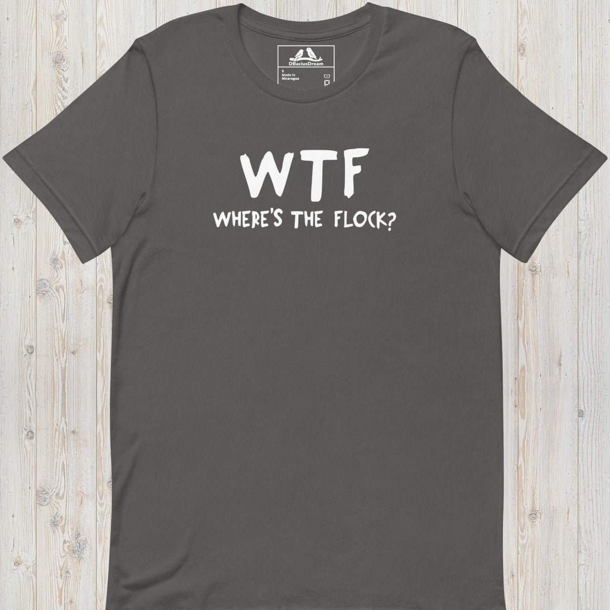 Where`s The Flock Unisex t-shirt